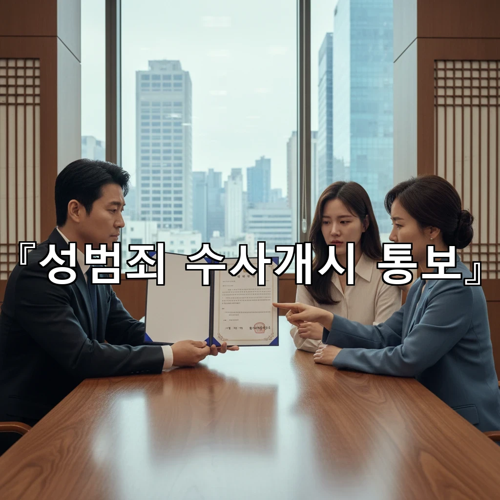 legal image 성범죄 수사개시 통보 1057