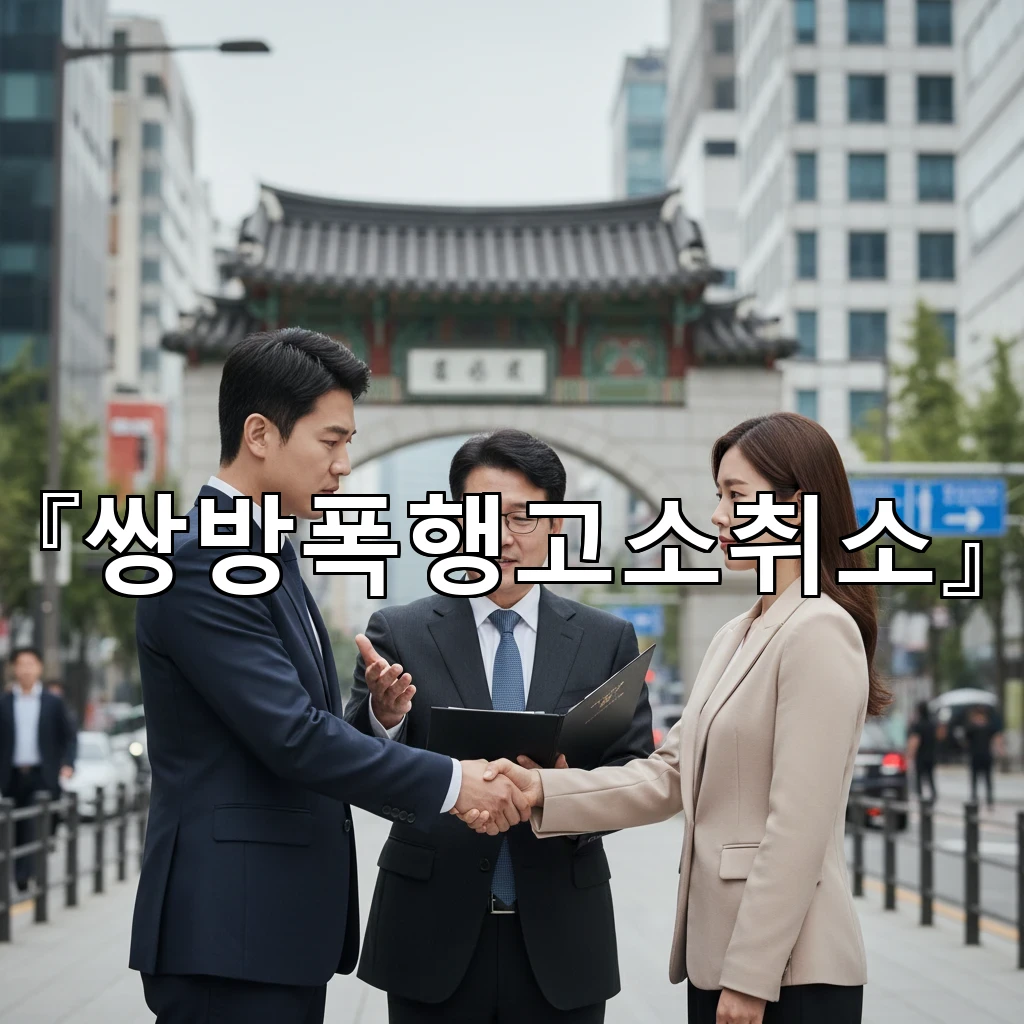 legal image 쌍방폭행고소취소 1009