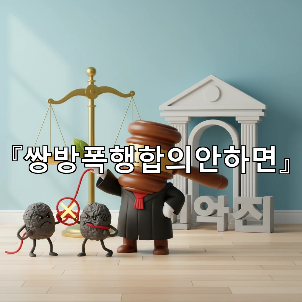 legal image 쌍방폭행합의안하면 1119