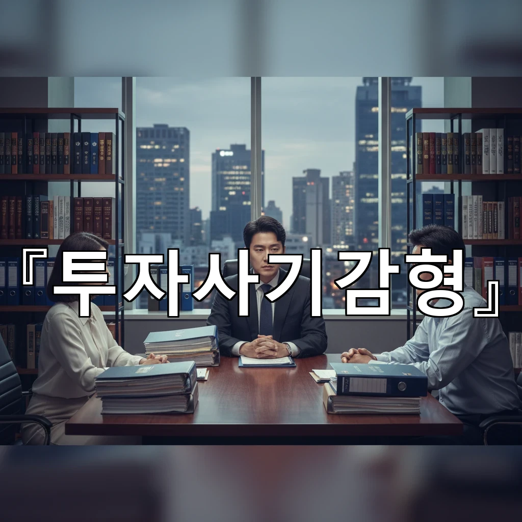 투자사기감형 판단을 바꾸는 정상참작 사유 정리와 준비 흐름