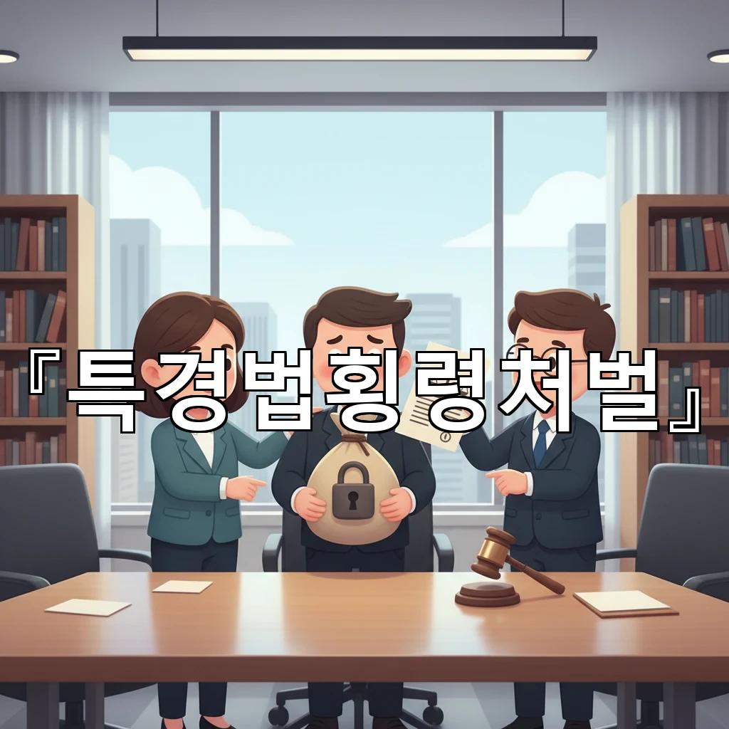 특경법횡령처벌 적용 기준과 금액 산정 방식이 달라지는 이유