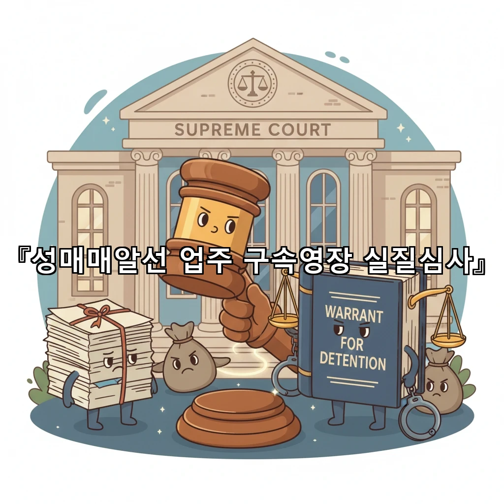 legal image 성매매알선 업주 구속영장 실질심사 1402