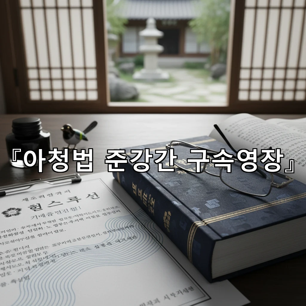 legal image 아청법 준강간 구속영장 1444