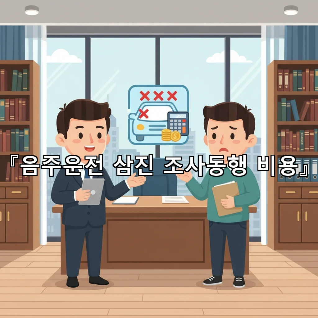 legal image 음주운전 삼진 조사동행 비용 1624