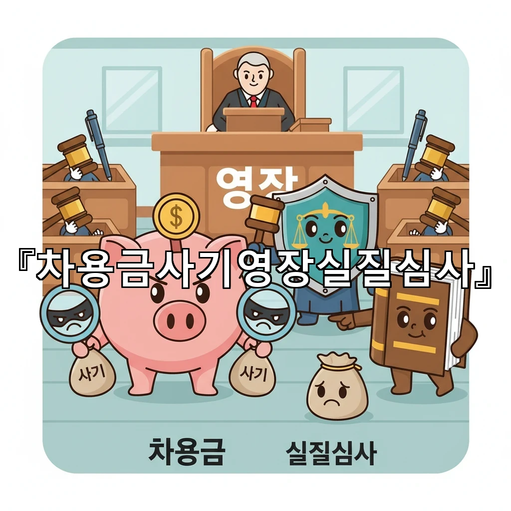 차용금사기영장실질심사 절차에서 질문받는 핵심 쟁점과 대응법