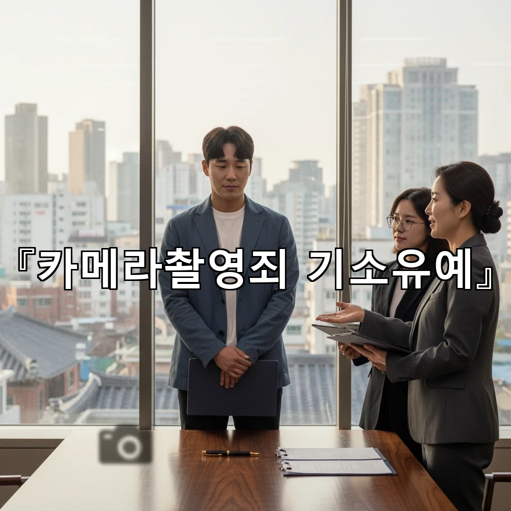 legal image 카메라촬영죄 기소유예 1233