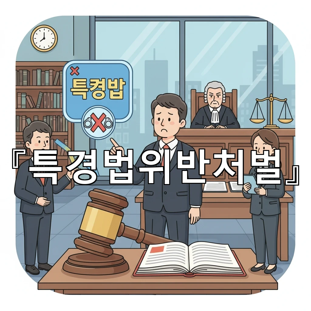 특경법위반처벌 적용되는 상황과 가중요건 핵심을 정리한 안내서