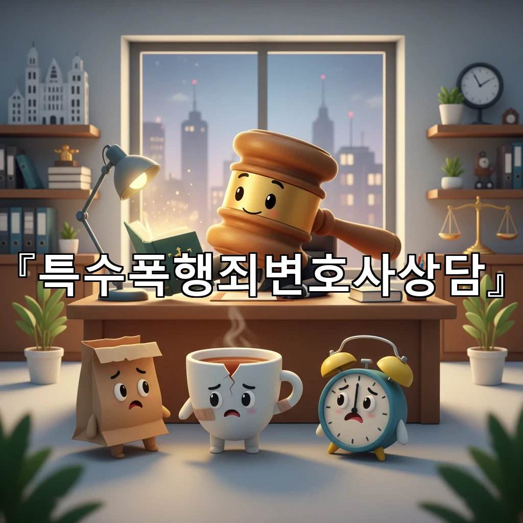 특수폭행죄변호사상담 경찰조사 전에 진술 방향을 세우는 방법