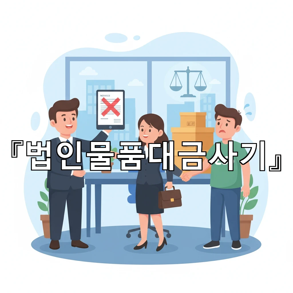 legal image 법인물품대금사기 2406