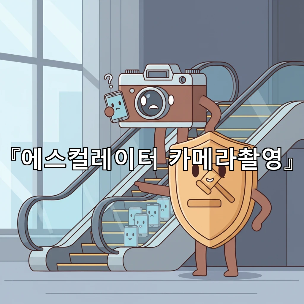 legal image 에스컬레이터 카메라촬영 2391