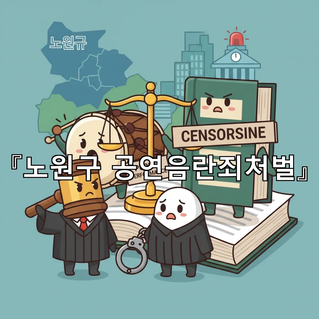 노원구공연음란죄처벌 적용 범위와 성립요건을 차근차근 정리