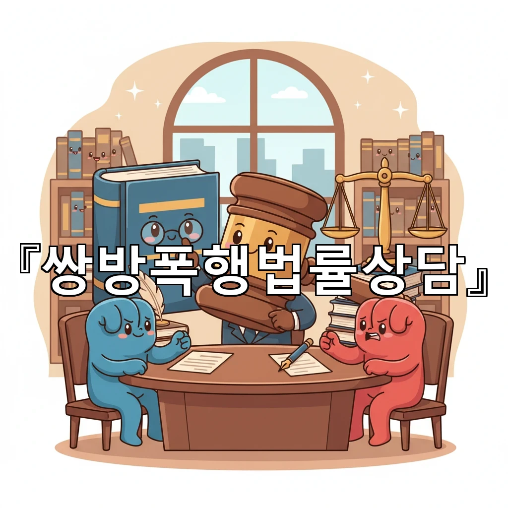 쌍방폭행법률상담 경찰 조사에서 불리한 진술을 피하는 대응법