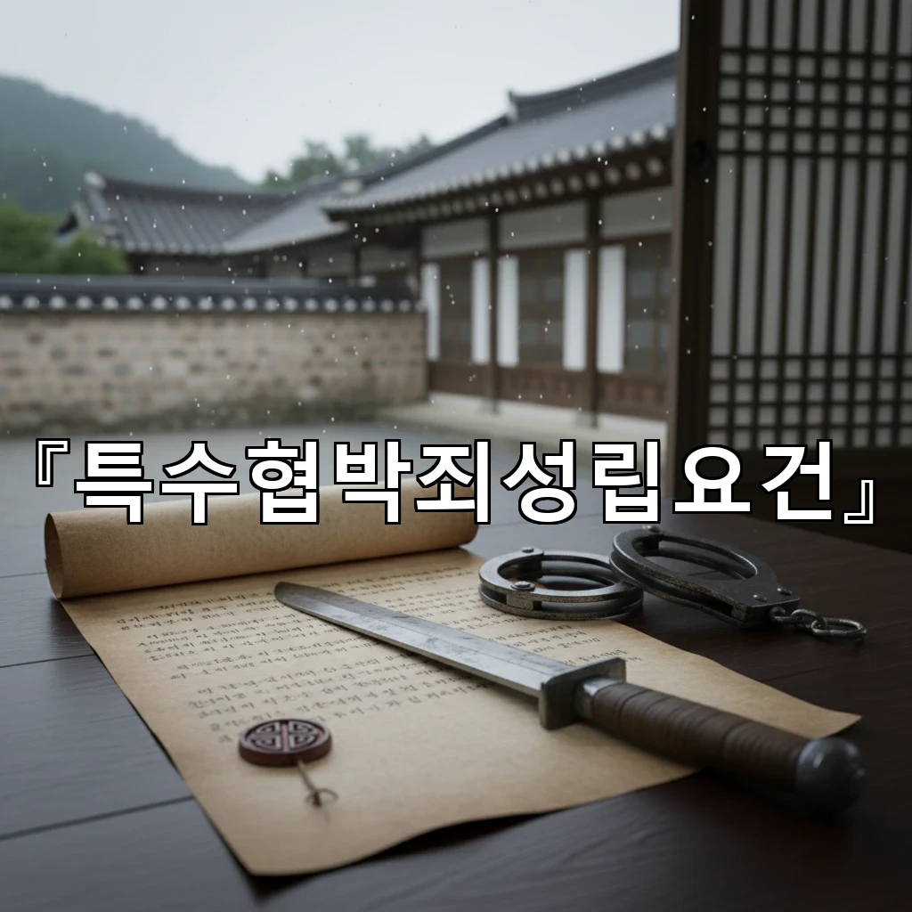 legal image 특수협박죄성립요건 3162