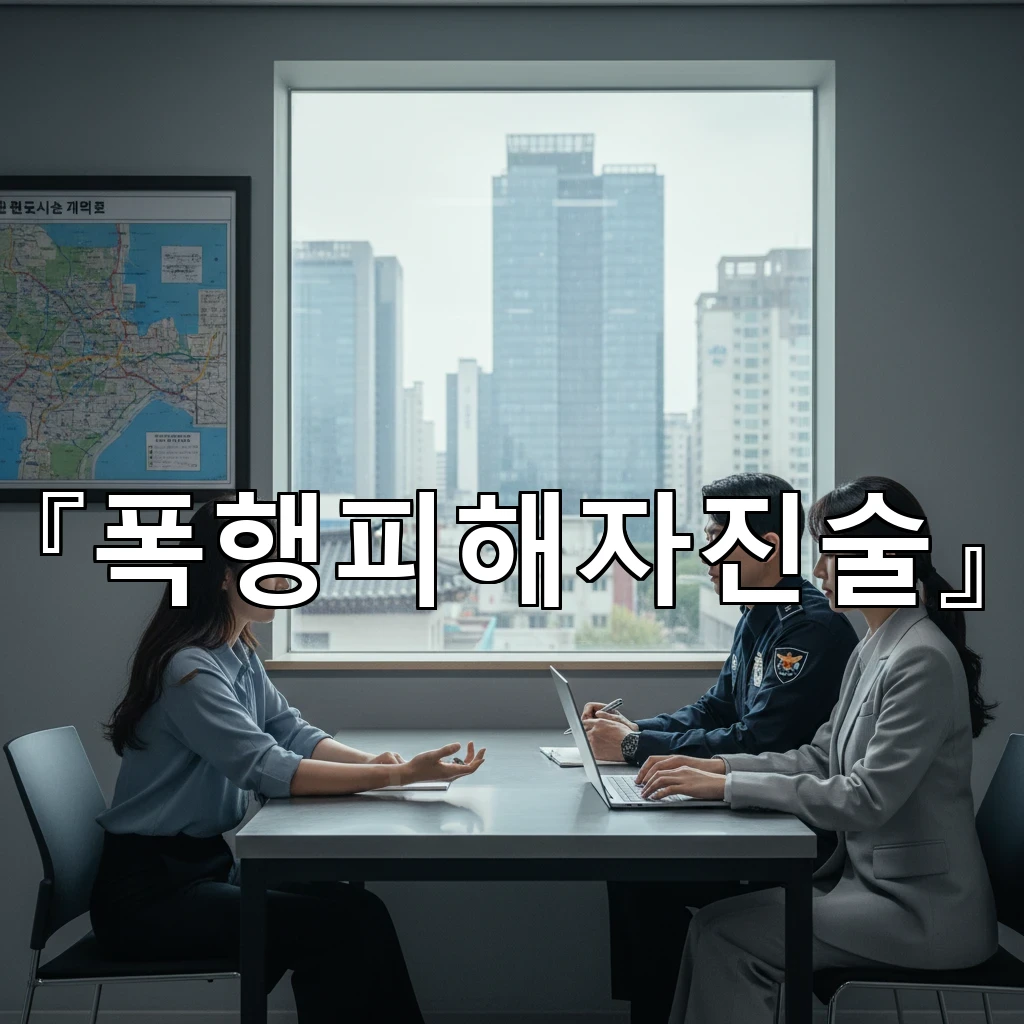 폭행피해자진술 준비할 때 기억 흐름을 정리하는 실전 방법