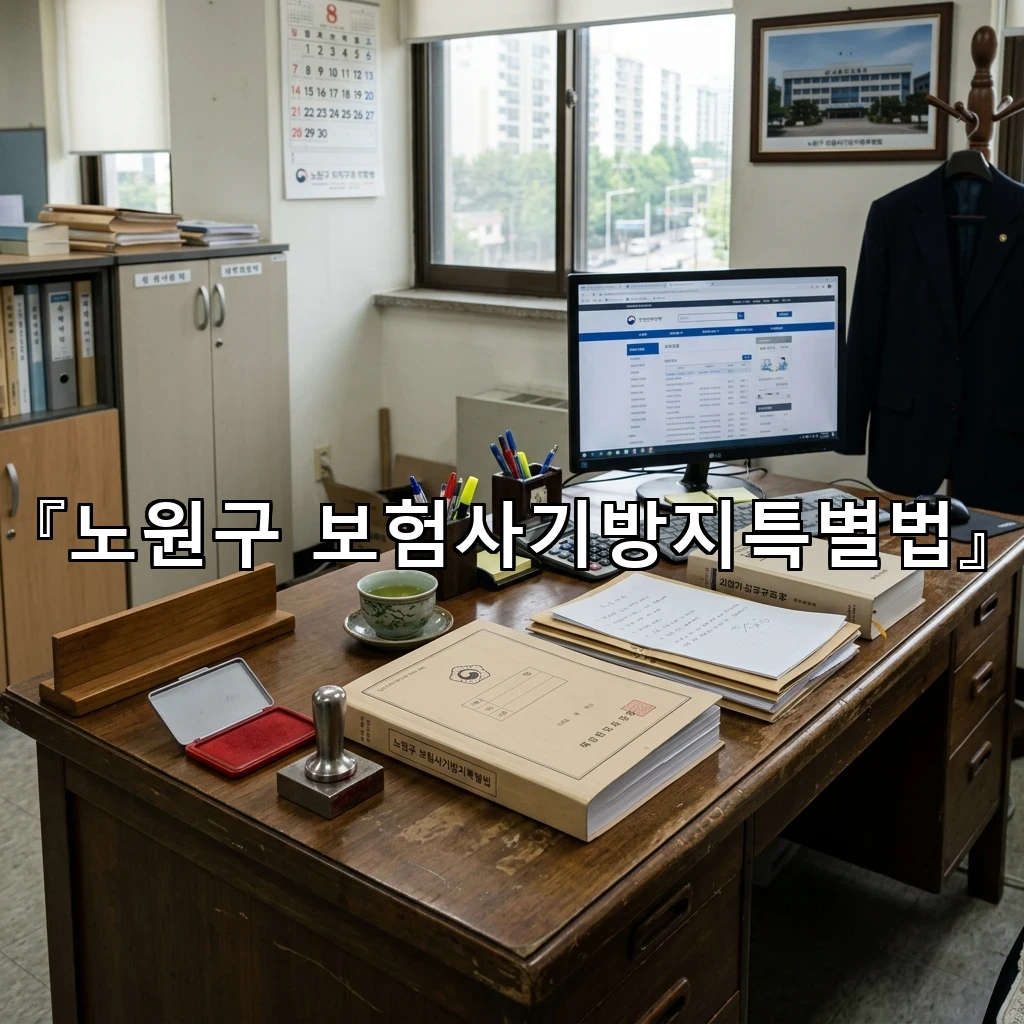 노원구보험사기방지특별법 적용 범위를 이해하는 현실 기준