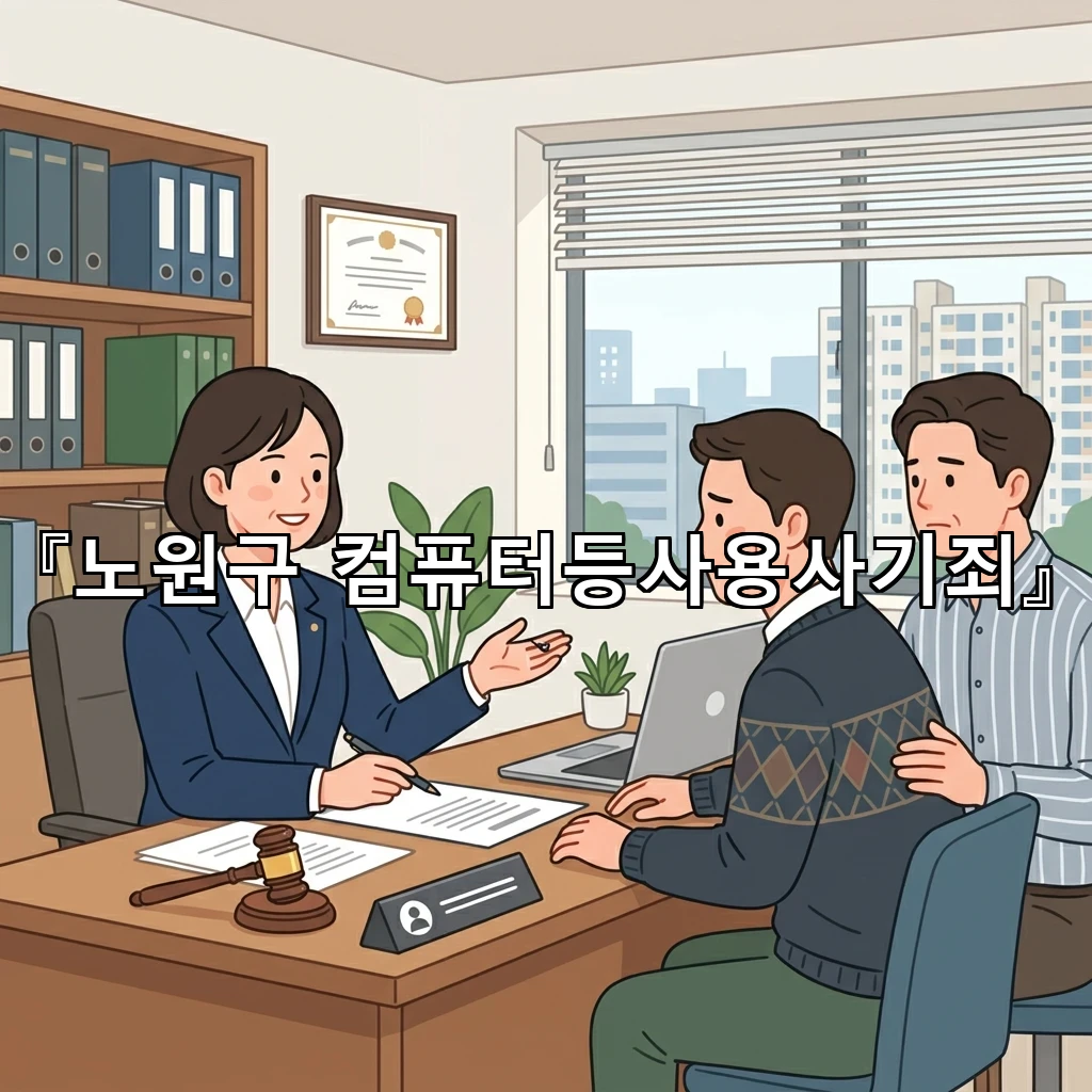 노원구컴퓨터등사용사기죄 판례 흐름을 따라 읽는 핵심 쟁점 정리