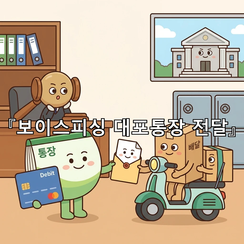 보이스피싱대포통장전달 흐름 속에서 놓치기 쉬운 판단 기준 정리