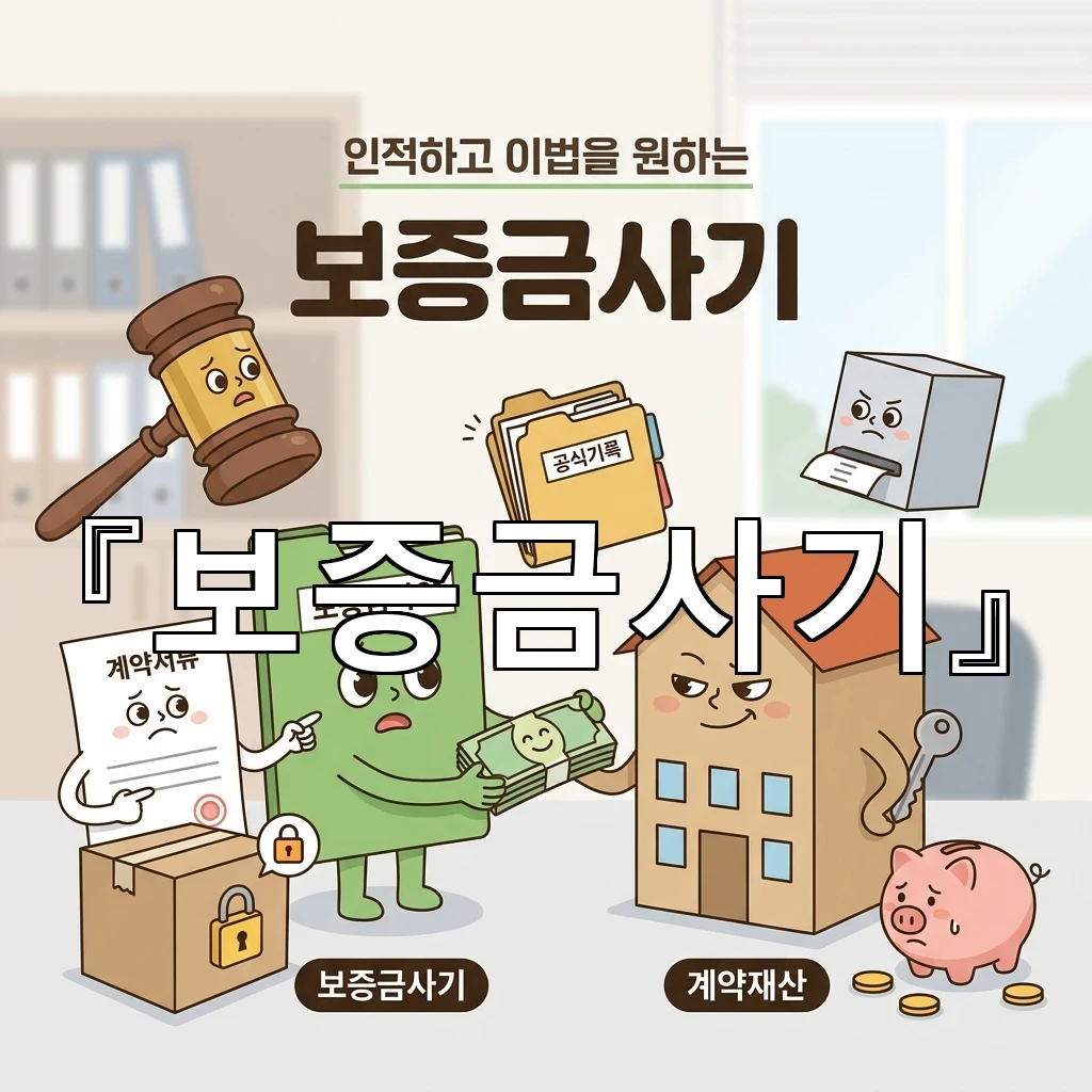 보증금사기 계약 전후 달라지는 징후를 읽는 가장 현실적인 방법
