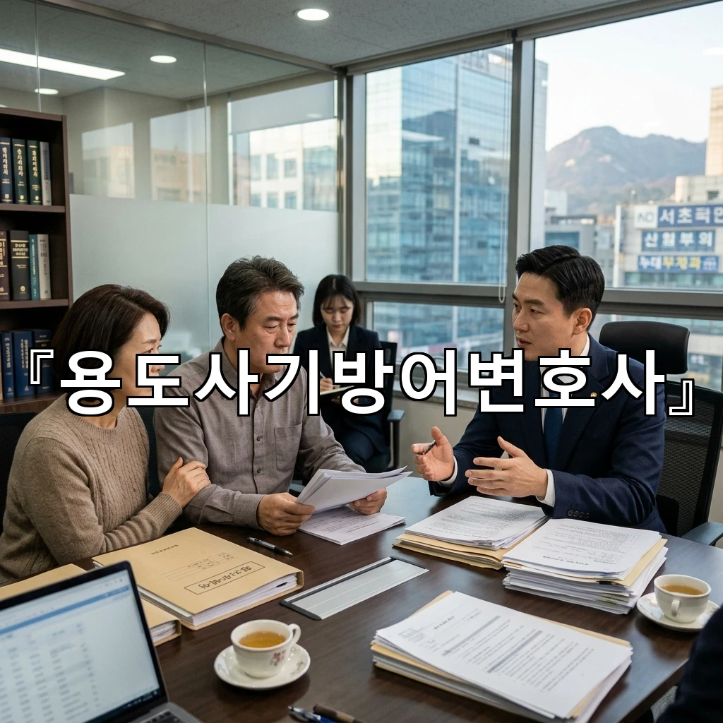 용도사기방어변호사 진술의 결을 살피며 방어선을 세우는 방법