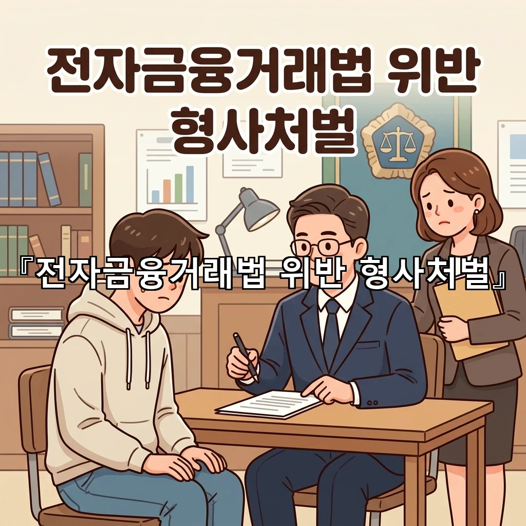 전자금융거래법위반형사처벌 수사 초기 진술이 결과를 바꾸는 이유