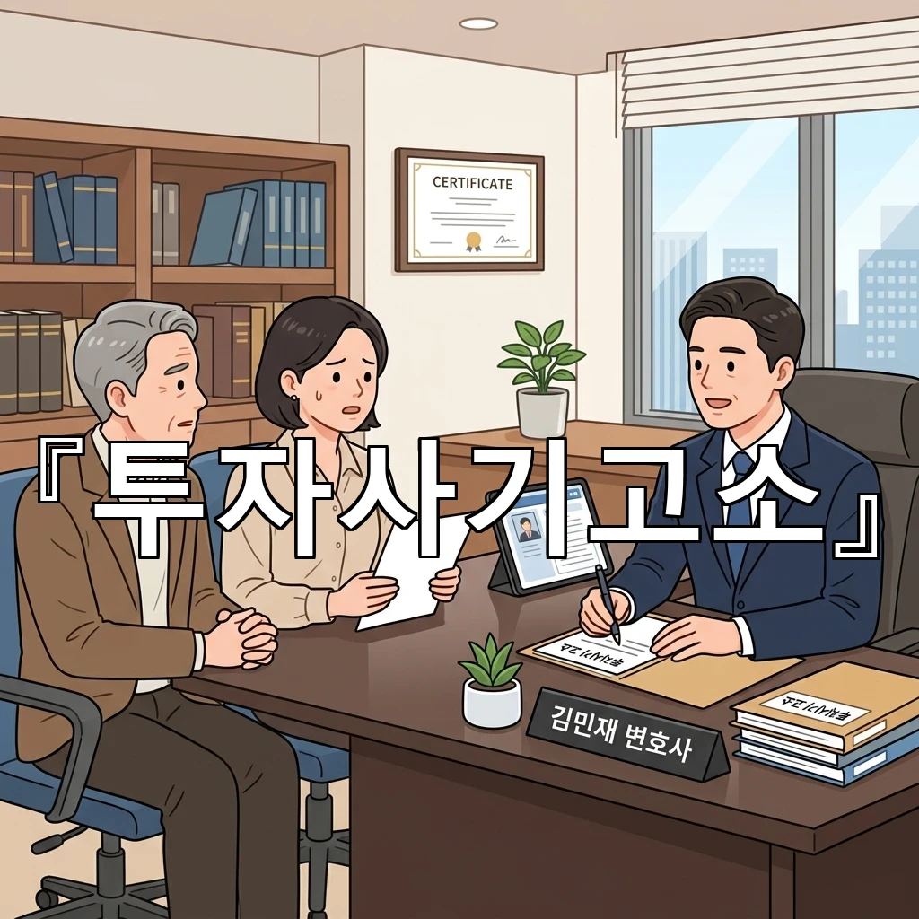 투자사기고소 처음이라면 놓치기 쉬운 흐름부터 차분히 정리하기