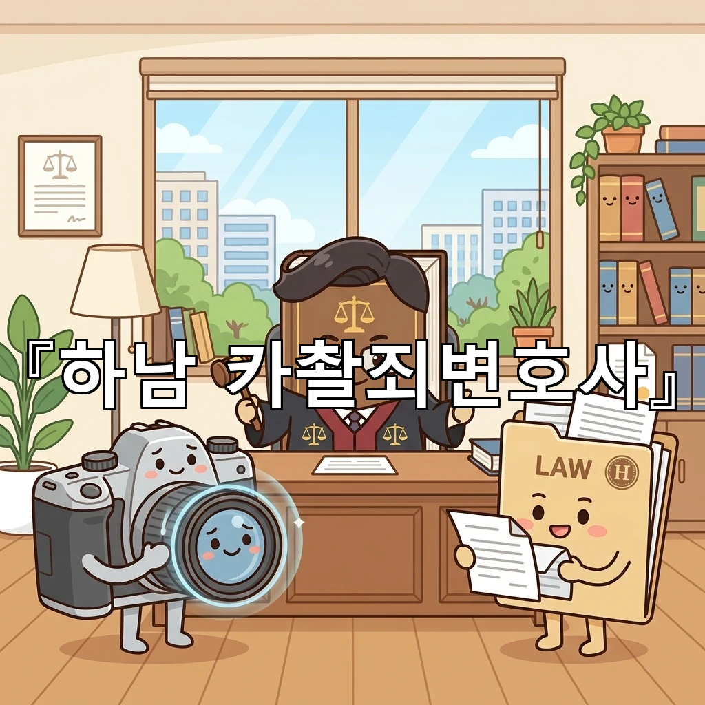 하남카촬죄변호사 조사 전 알아두면 유리한 준비의 순서와 핵심