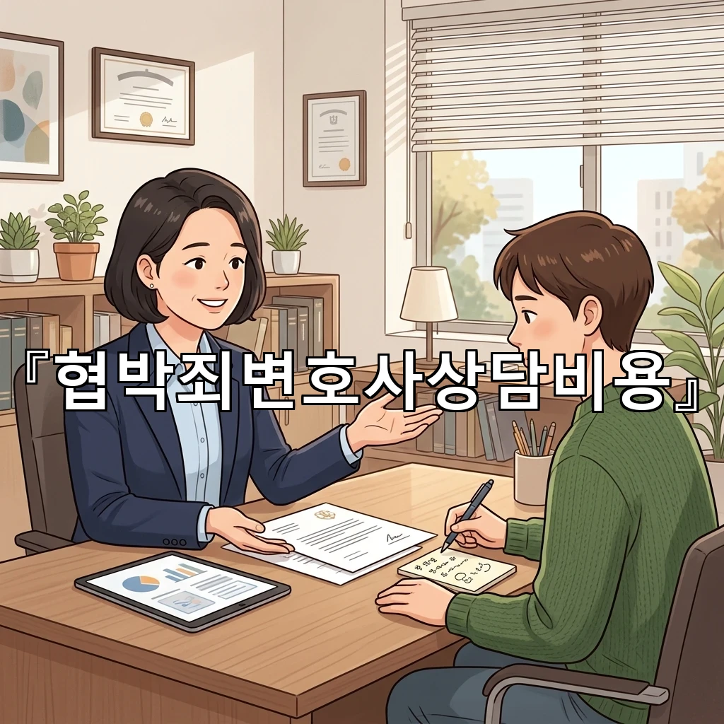 협박죄변호사상담비용 초기 진술이 남길 흔적과 정리 방식의 핵심