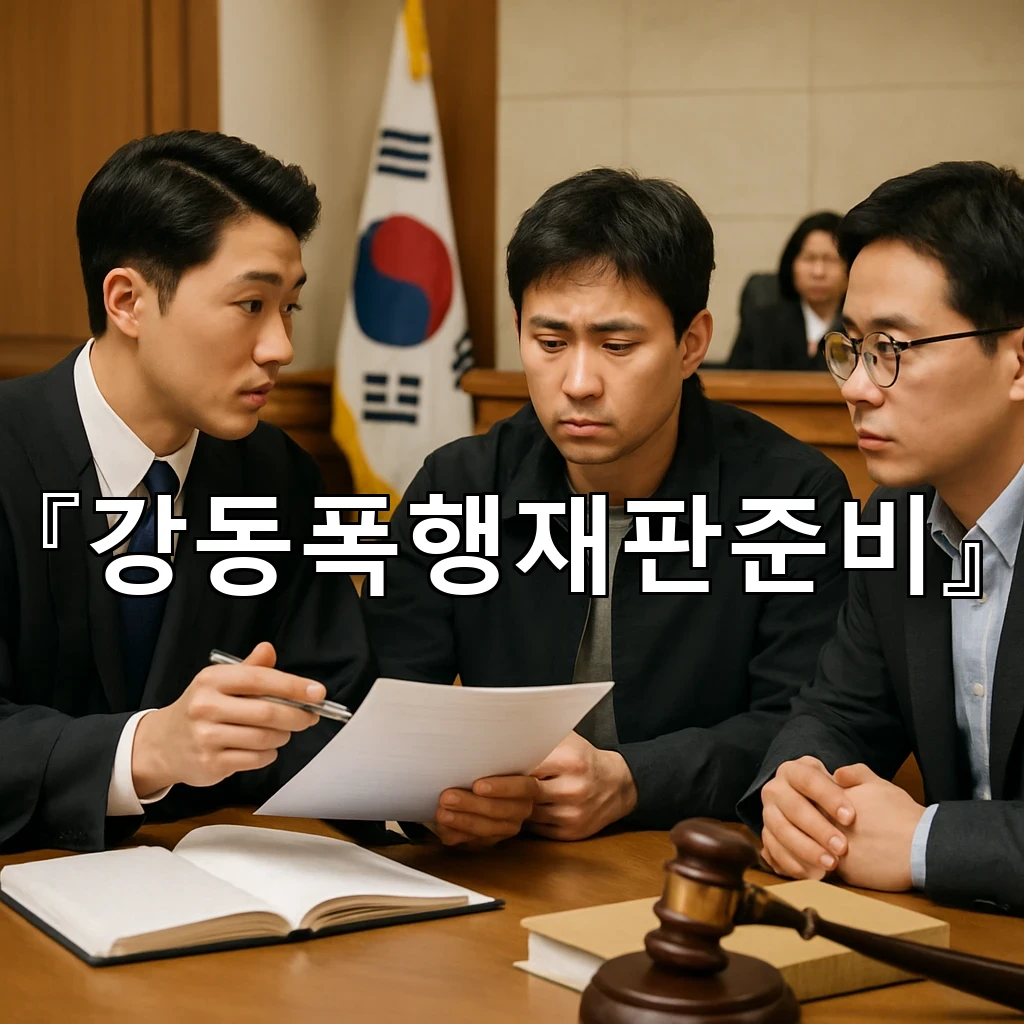 강동폭행재판준비 사건 흐름을 따라가며 자료를 모으는 법