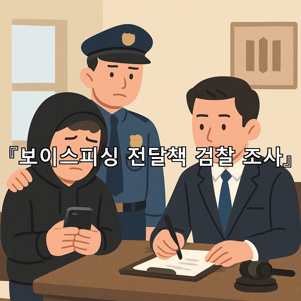 보이스피싱전달책검찰조사 첫 진술 전 확인할 핵심 쟁점 정리