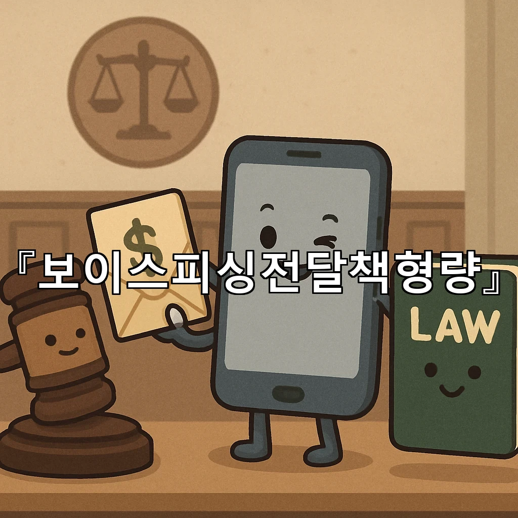 보이스피싱전달책형량 구체적 행위와 인식 수준을 함께 보는 이유