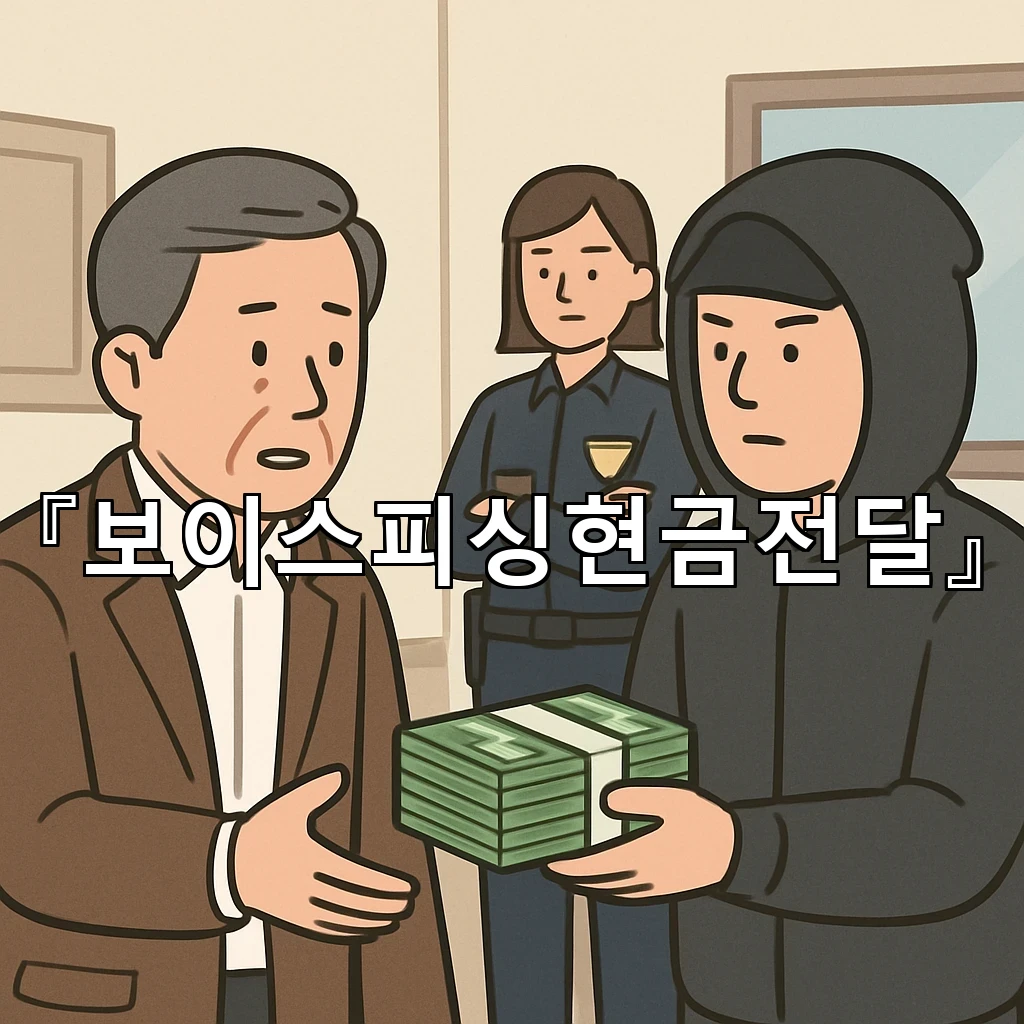 보이스피싱현금전달 예기치 못한 순간에 흔들리는 판단의 기준