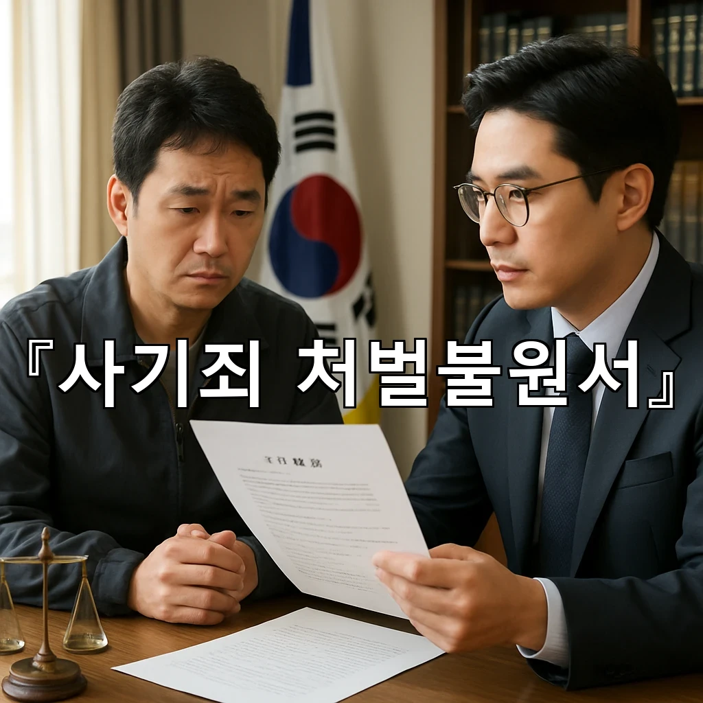 사기죄처벌불원서에 담아야 할 내용과 빠뜨리기 쉬운 표현의 정리