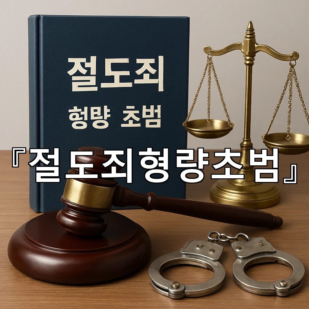 절도죄형량초범 사건의 흐름을 바꾸는 첫 대응의 기준 정리