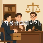 legal image 차용금고의사기 4840