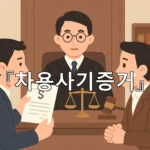 legal image 차용사기증거 5221