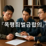 legal image 폭행죄벌금합의 4930