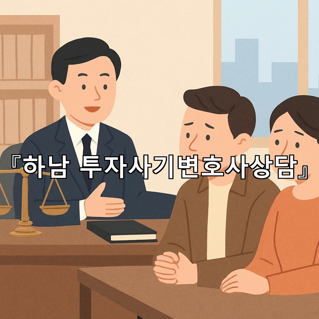 하남투자사기변호사상담 흔들린 자산 정리를 위한 첫 점검 가이드