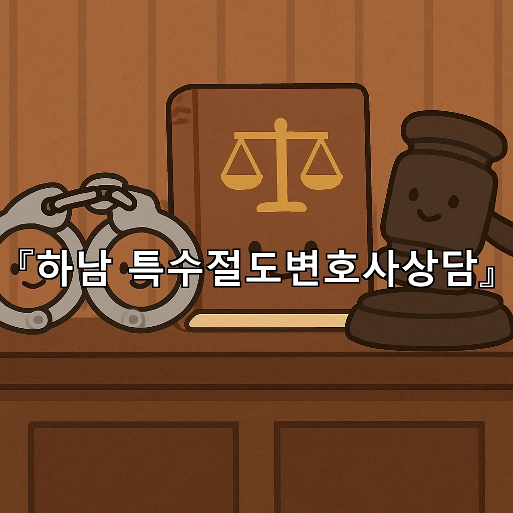 하남특수절도변호사상담 준비부터 진행까지 흐름을 따라보는 안내서