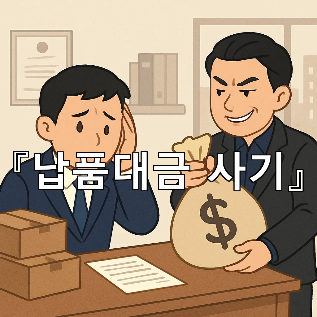 legal image 납품대금 사기 6139