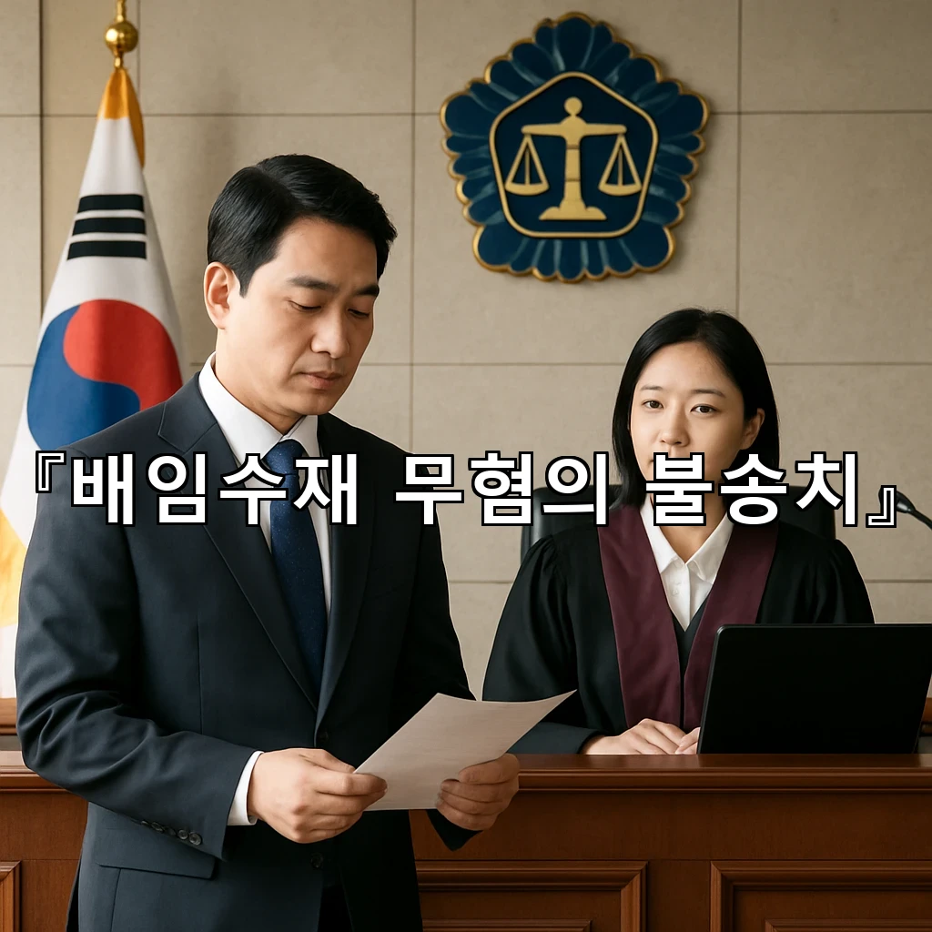legal image 배임수재 무혐의 불송치 7351