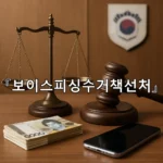legal image 보이스피싱수거책선처 7382