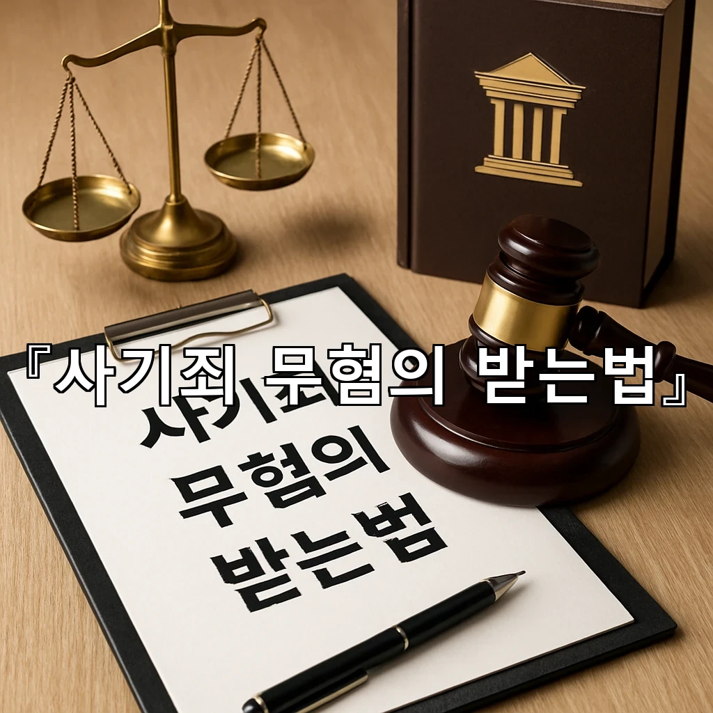 legal image 사기죄 무혐의 받는법 6079