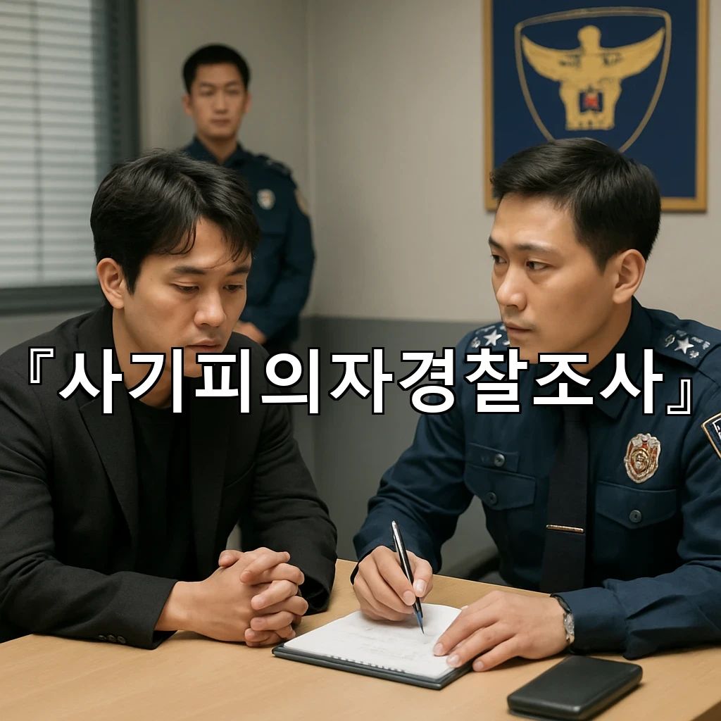 legal image 사기피의자경찰조사 7023
