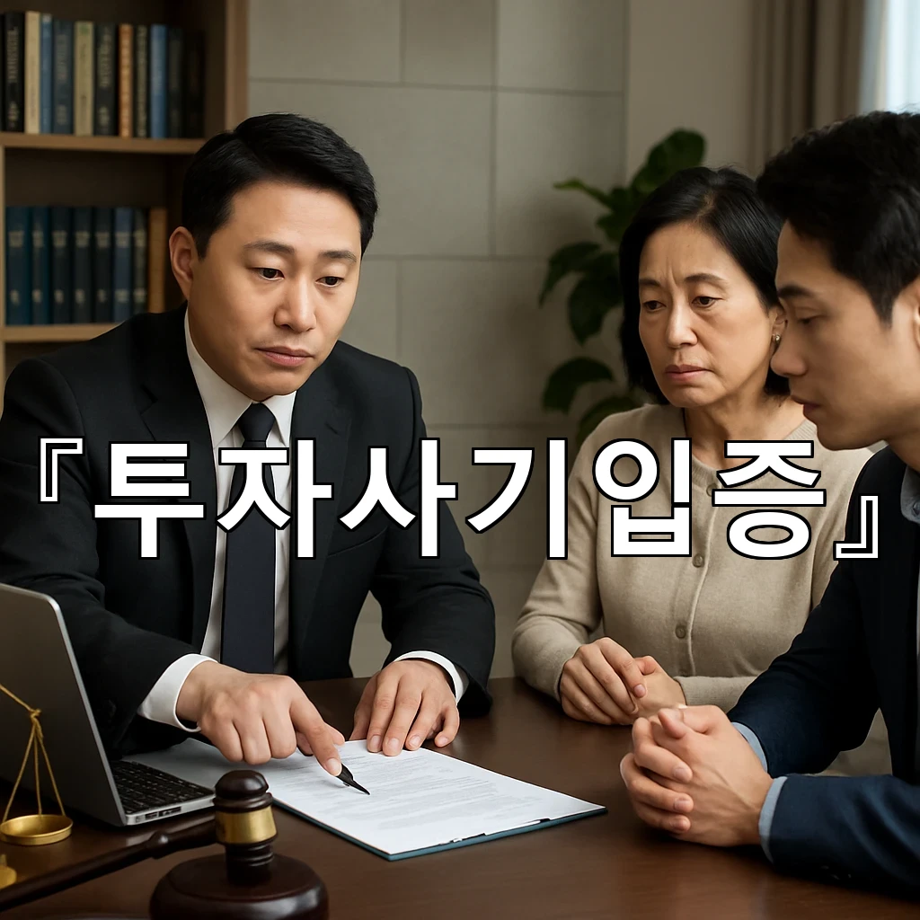 legal image 투자사기입증 6541