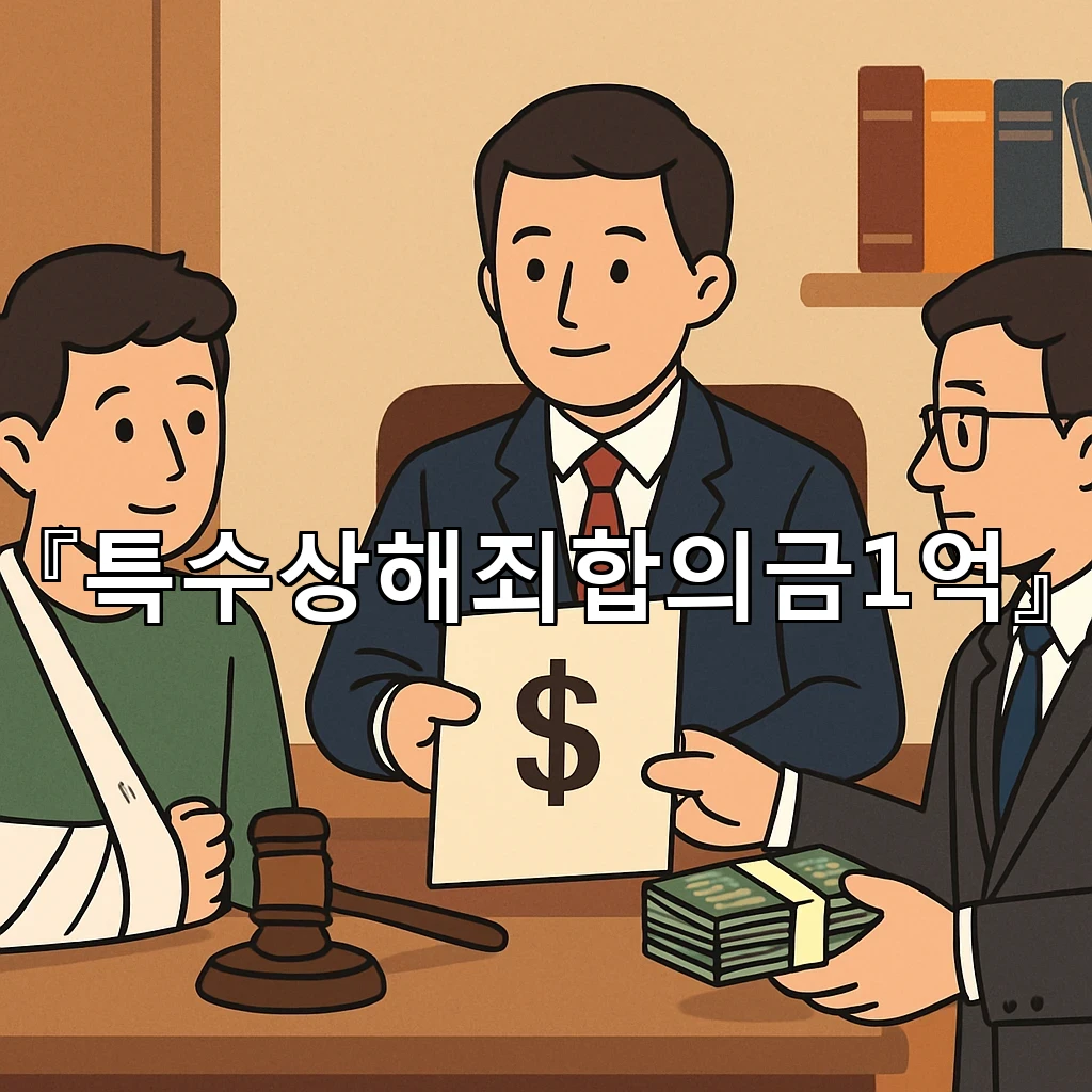 legal image 특수상해죄합의금1억 6519