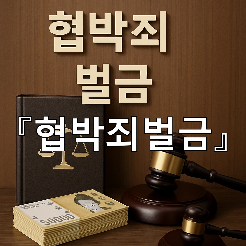 legal image 협박죄벌금 7409