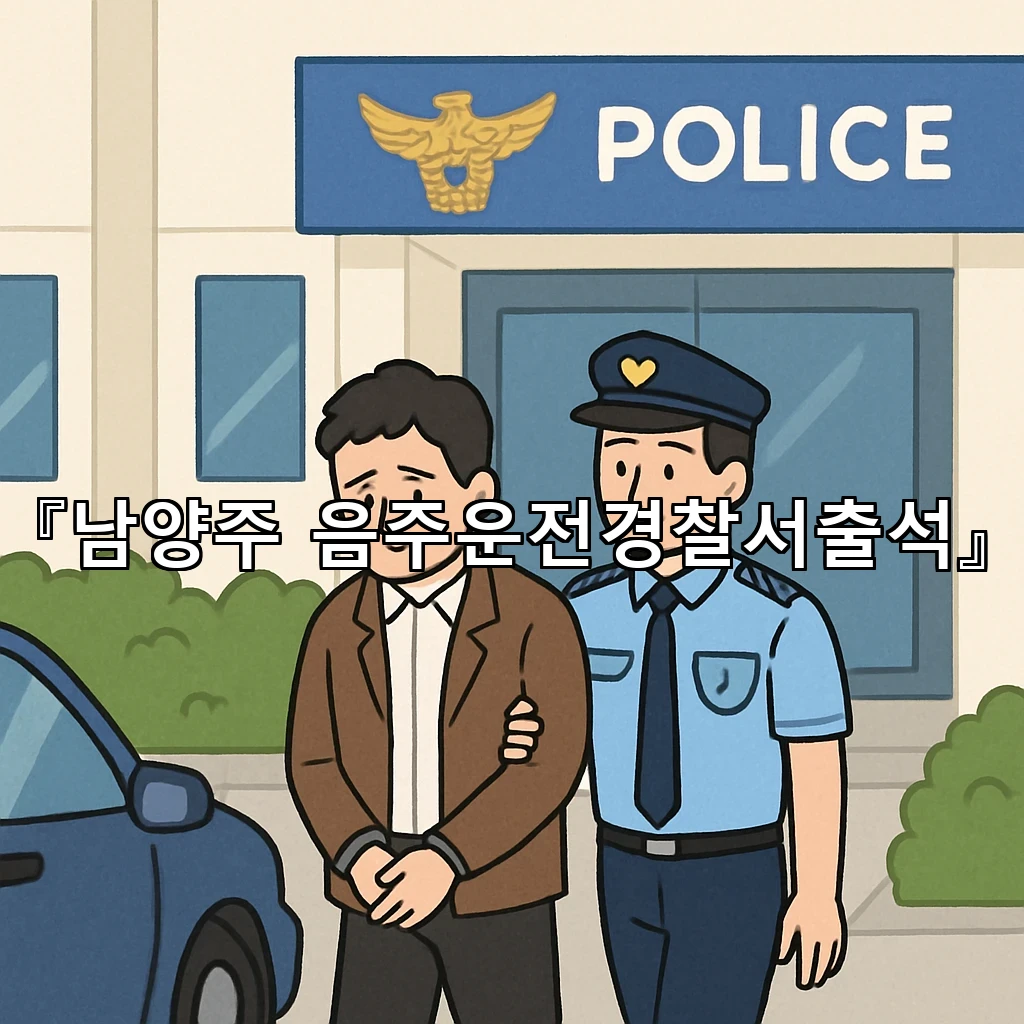 남양주음주운전경찰서출석 전화를 받은 뒤 준비할 일곱 가지