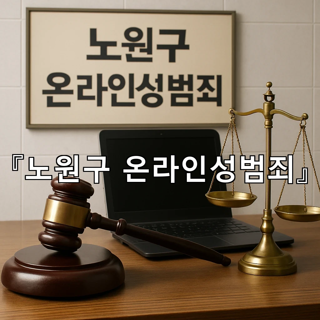 노원구온라인성범죄 디지털 흔적이 남는 순간의 대응 흐름을 읽다