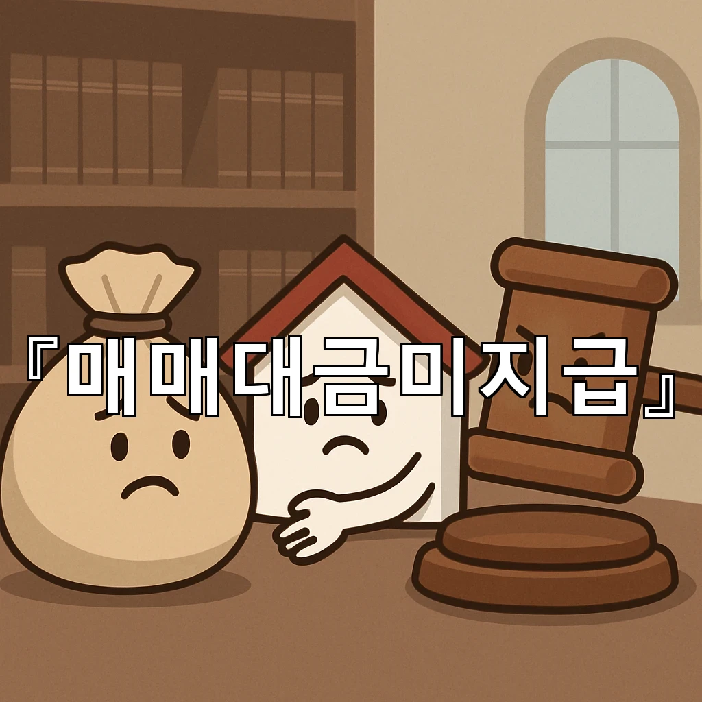 매매대금미지급 거래 끝에 멈춘 돈의 흐름을 다시 세우는 실마리
