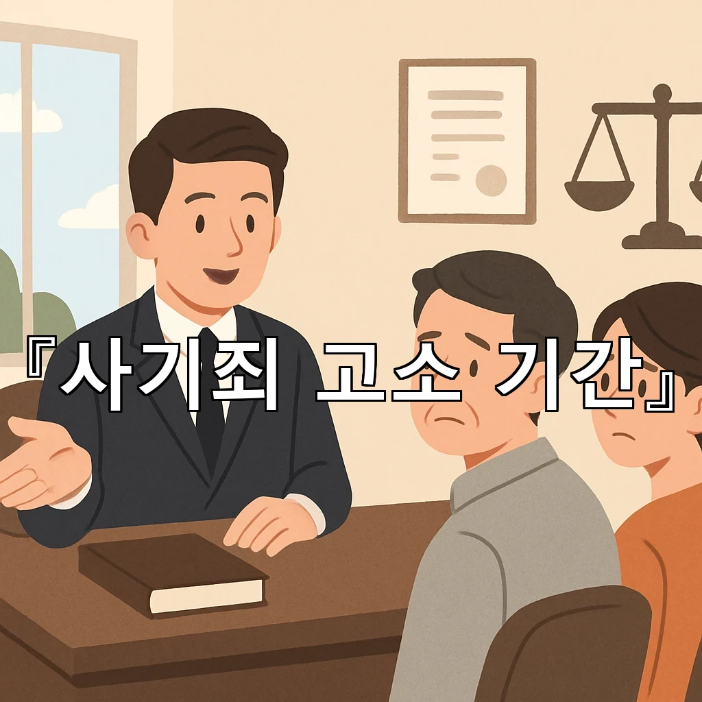 사기죄고소기간 놓치기 쉬운 시점과 준비할 자료 정리 안내